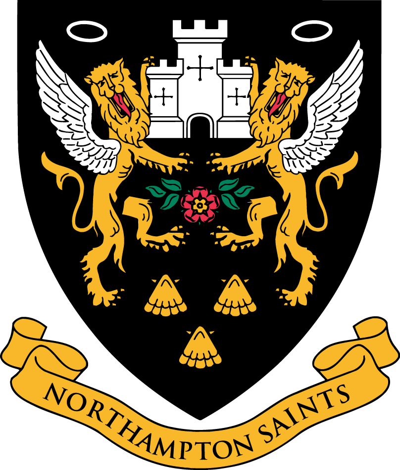 northampton saints pres primary logo t shirt iron on transfers